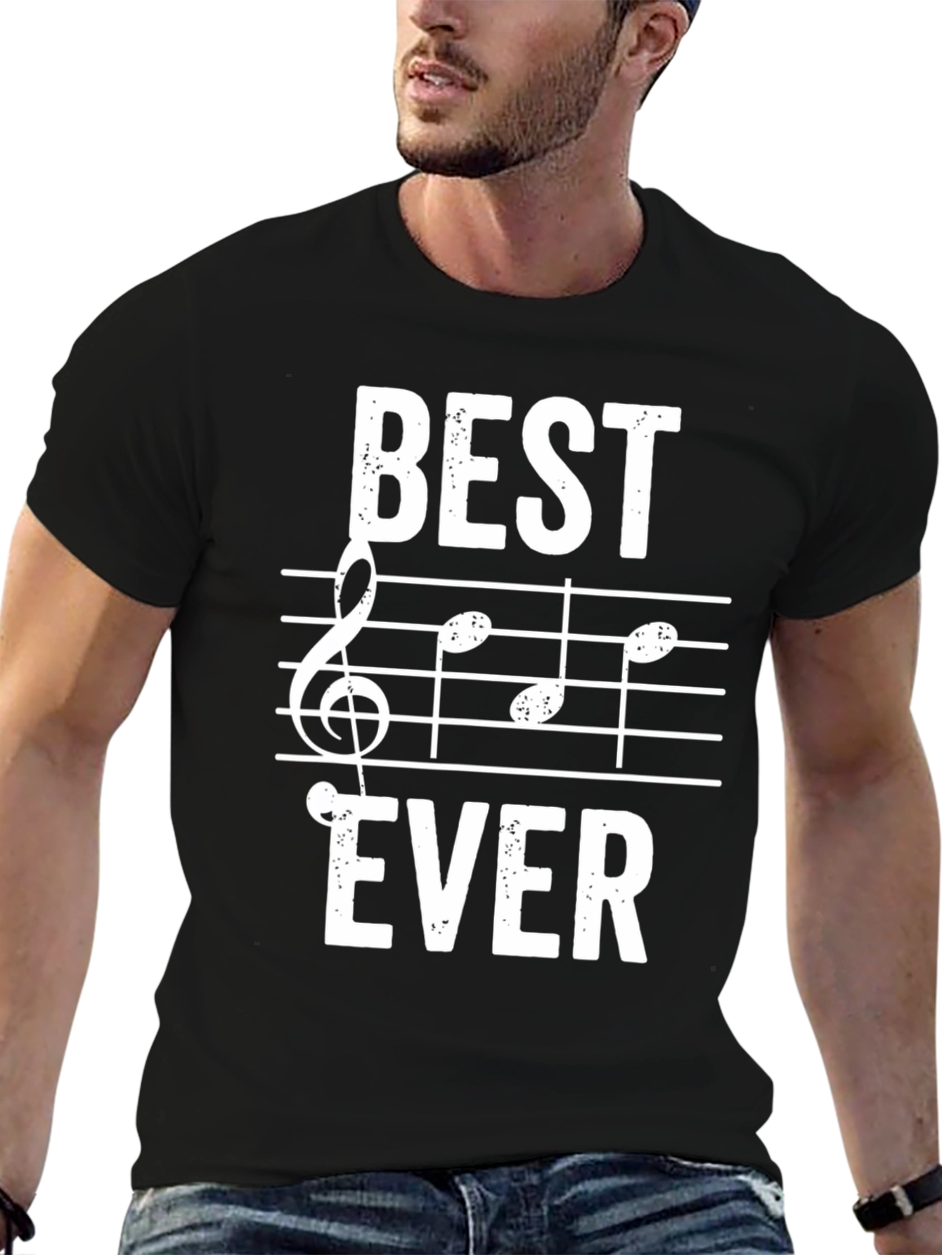 Best Treble Ever Music T-Shirt - Black
