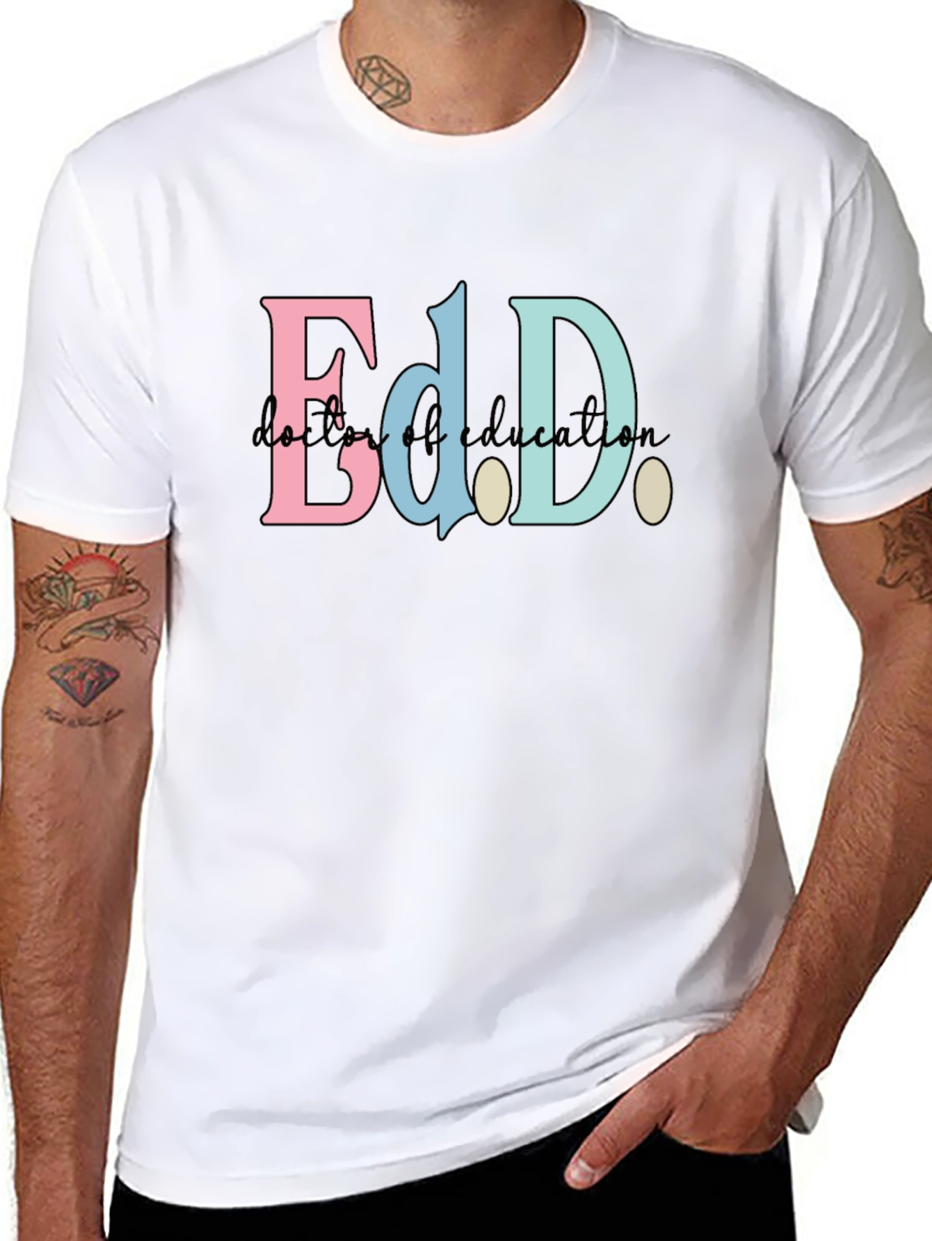 Ed.D. Doctor of Education Black T-Shirt
