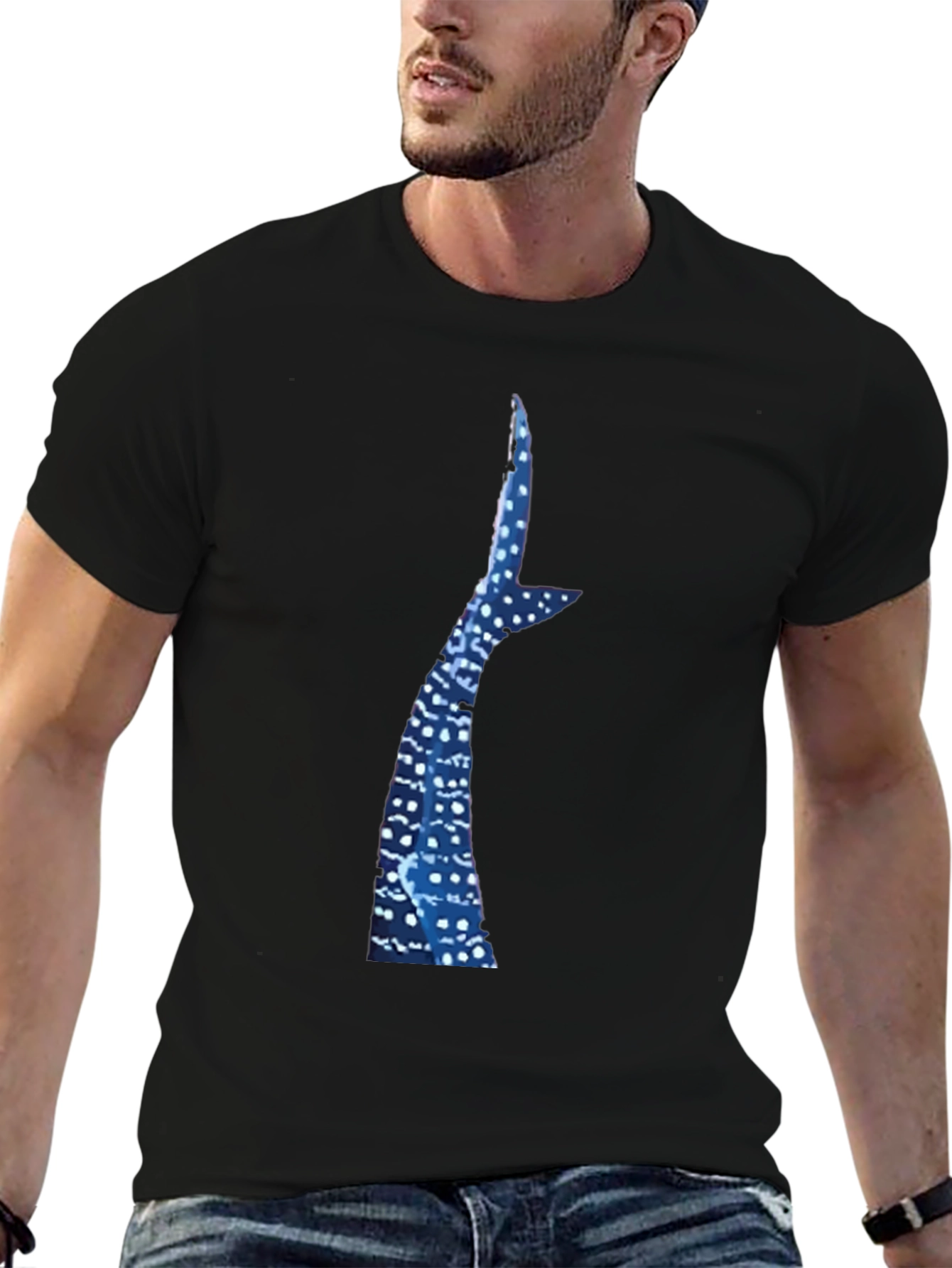 Whale Shark Tail Graphic Tee