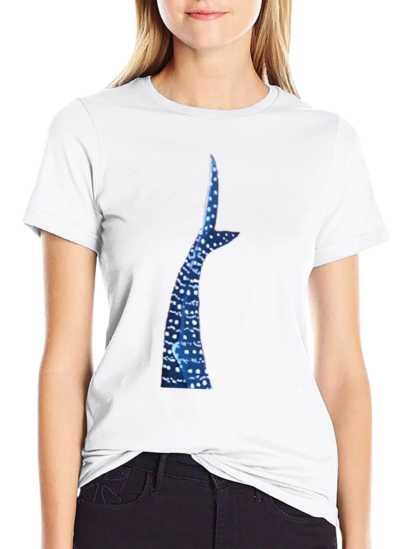 Whale Shark Tail Graphic Tee