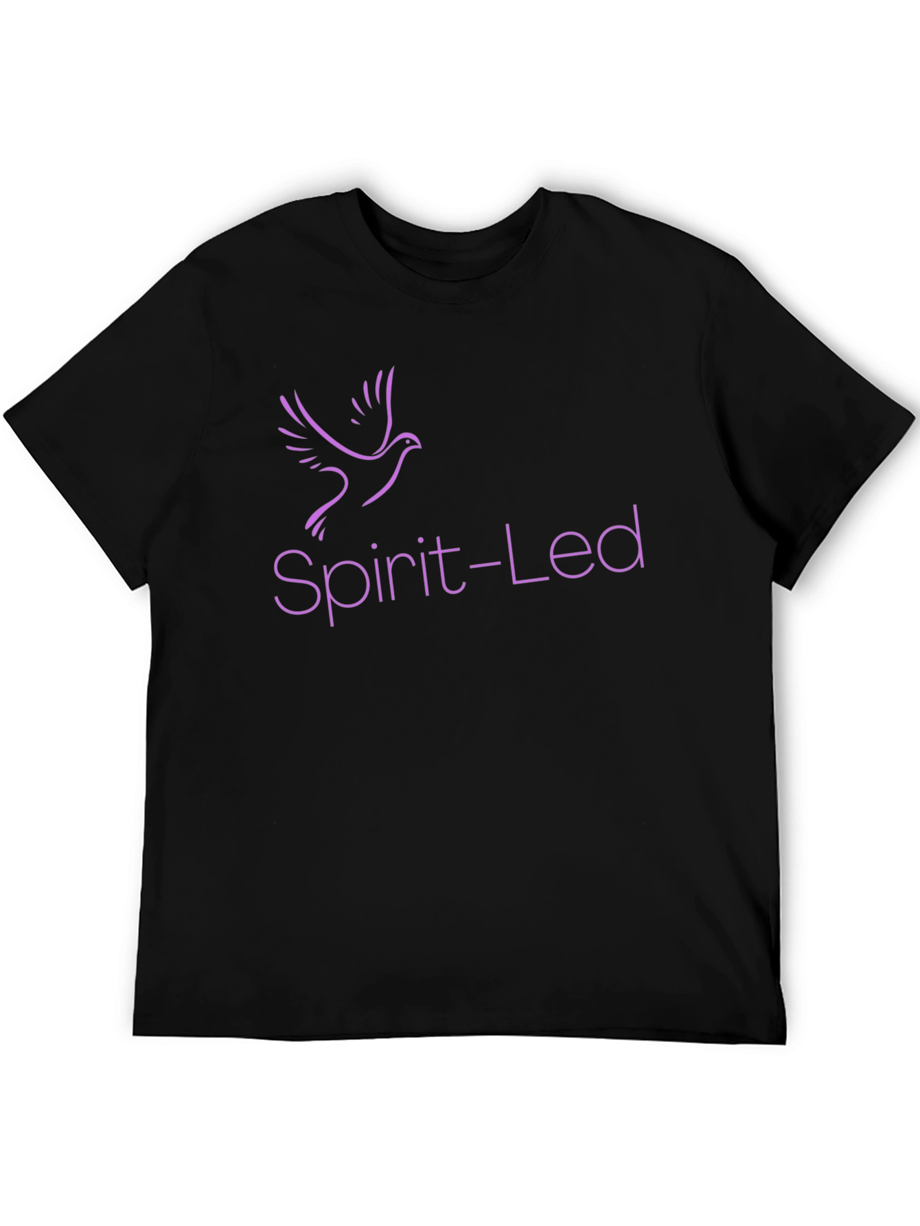 Spirit-Led Graphic Tee - Black