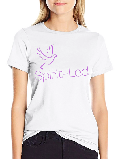 Spirit-Led Graphic Tee - Black