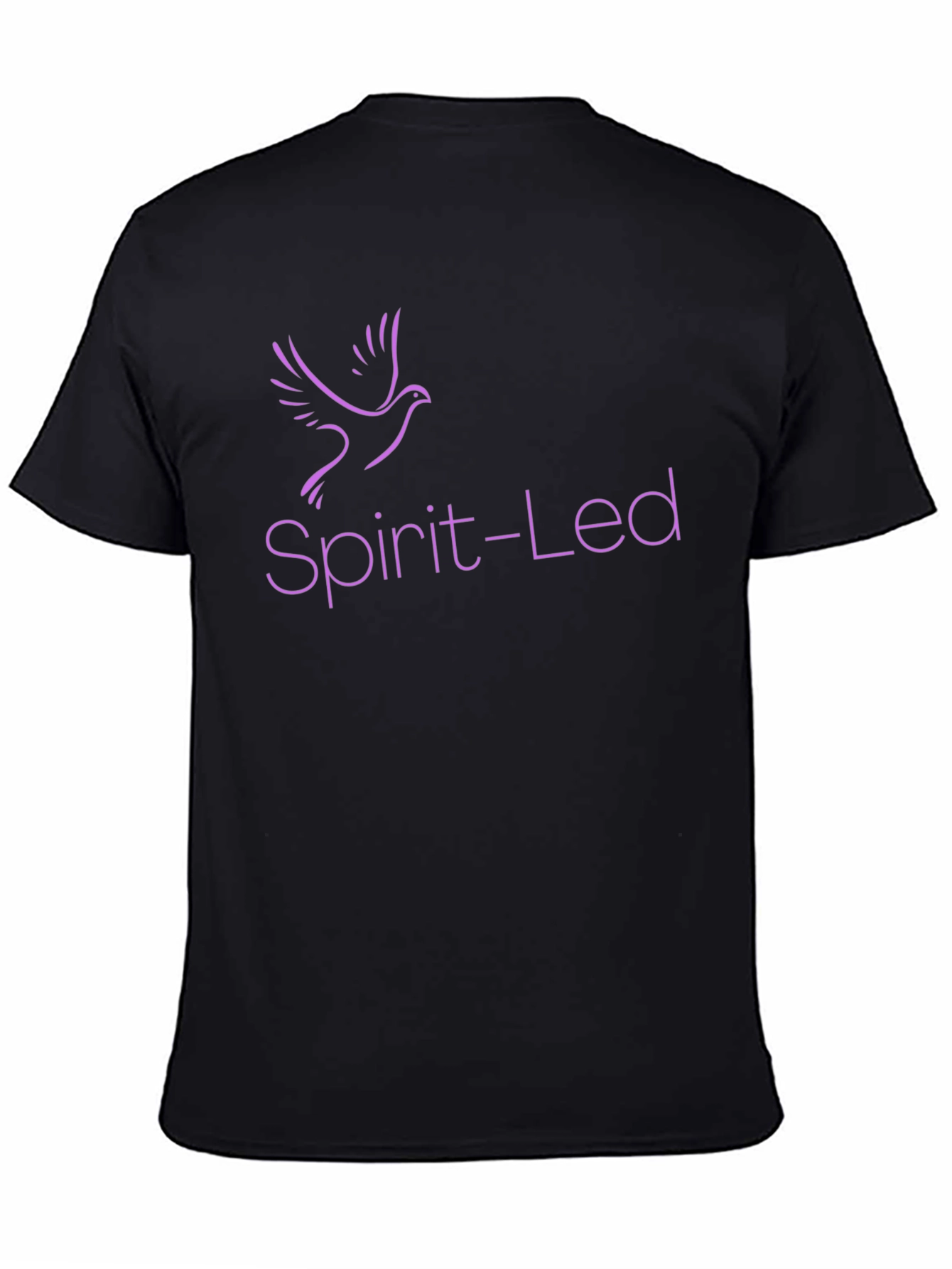 Spirit-Led Graphic Tee - Black