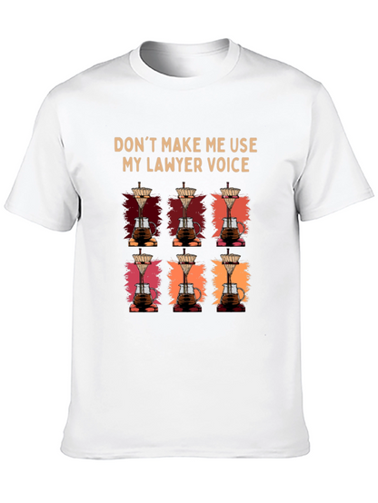 Lawyer Voice Coffee Lover T-Shirt