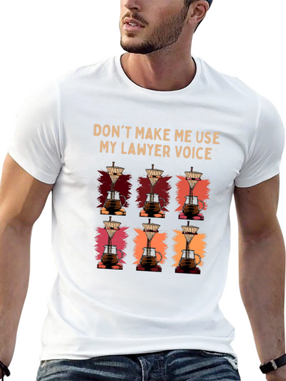 Lawyer Voice Coffee Lover T-Shirt