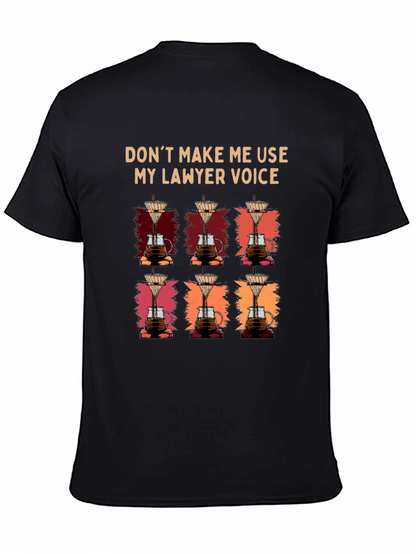 Lawyer Voice Coffee Lover T-Shirt