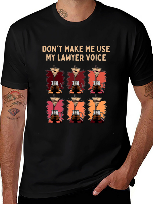 Lawyer Voice Coffee Lover T-Shirt