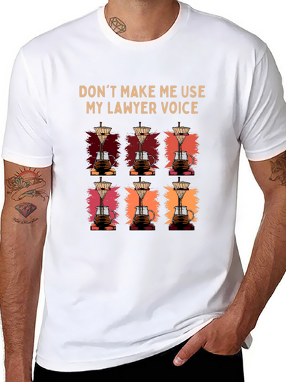 Lawyer Voice Coffee Lover T-Shirt