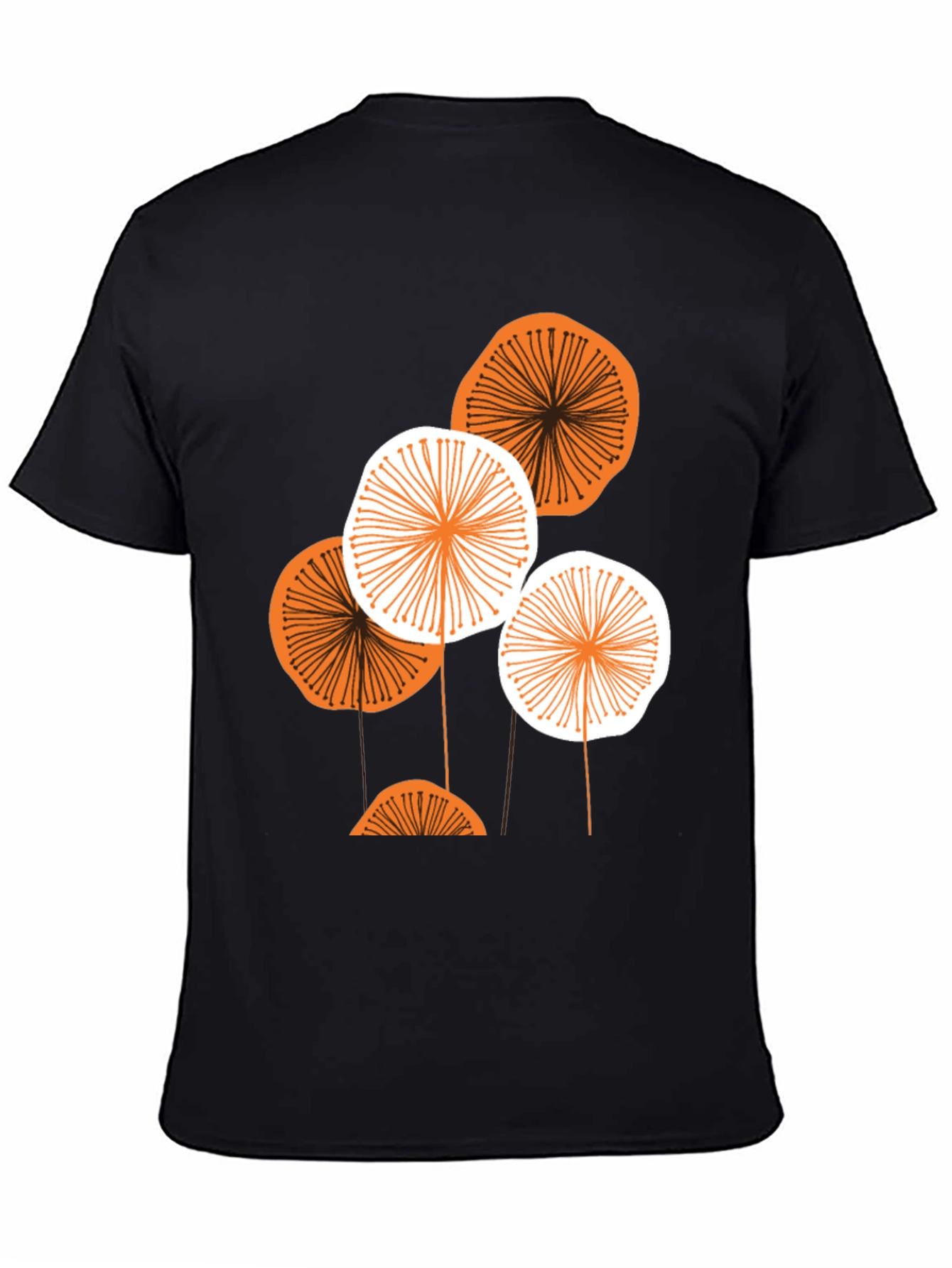 Abstract Floral Graphic Tee - Modern Menswear