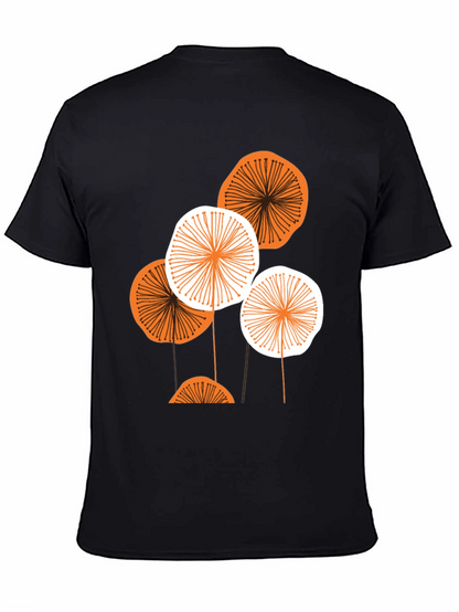 Abstract Floral Graphic Tee - Modern Menswear