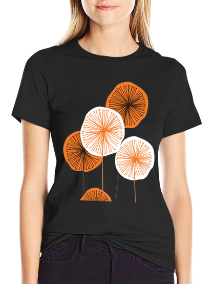 Abstract Floral Graphic Tee - Modern Menswear