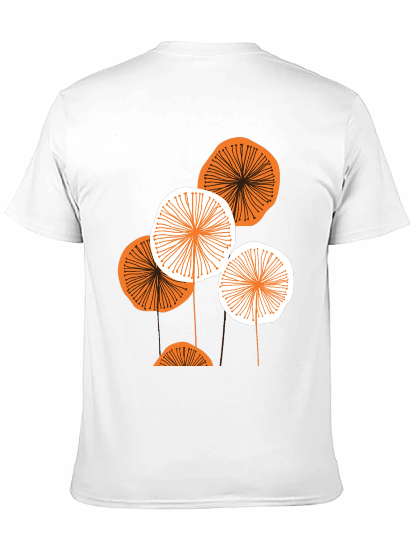 Abstract Floral Graphic Tee - Modern Menswear