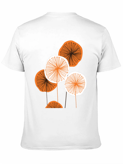Abstract Floral Graphic Tee - Modern Menswear
