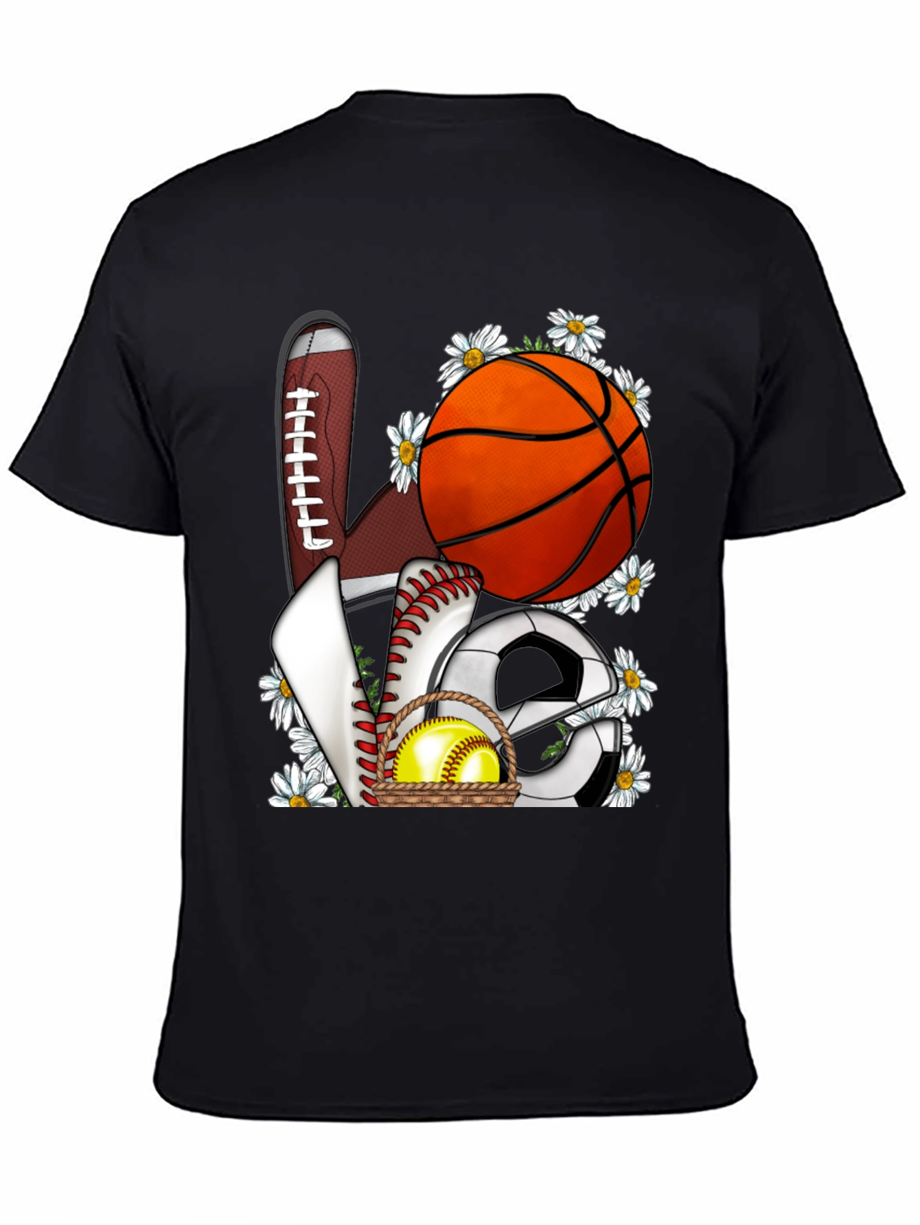 Sports Love Graphic T-Shirt