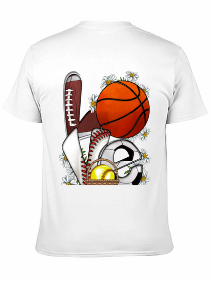 Sports Love Graphic T-Shirt