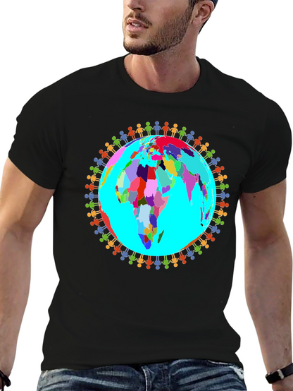 Unity Globe Graphic T-Shirt