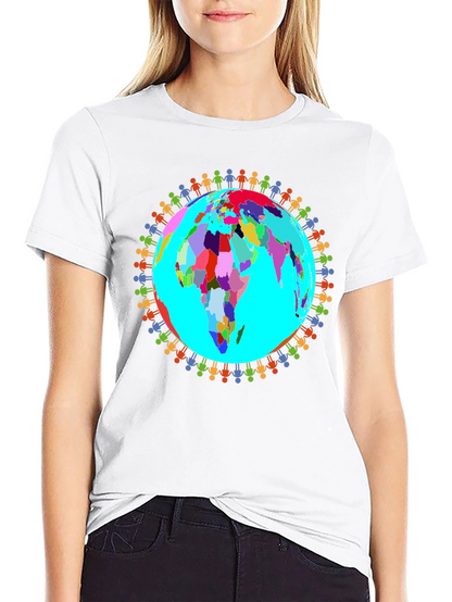 Unity Globe Graphic T-Shirt