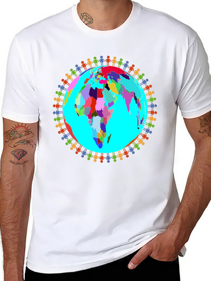 Unity Globe Graphic T-Shirt