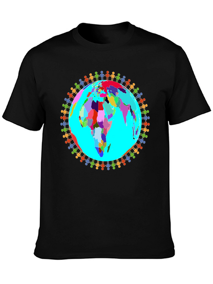 Unity Globe Graphic T-Shirt