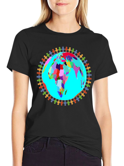 Unity Globe Graphic T-Shirt