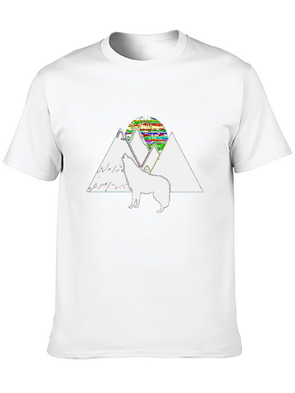 Wolf Mountain Graphic T-Shirt
