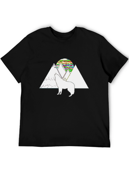 Wolf Mountain Graphic T-Shirt