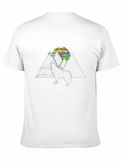 Wolf Mountain Graphic T-Shirt