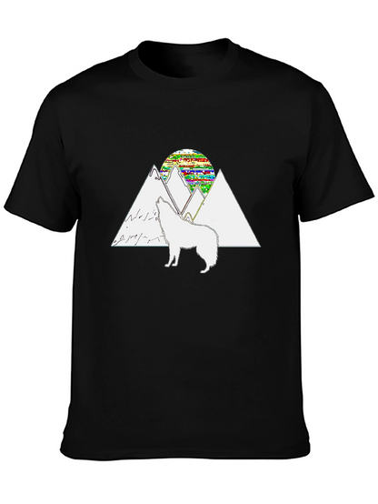 Wolf Mountain Graphic T-Shirt