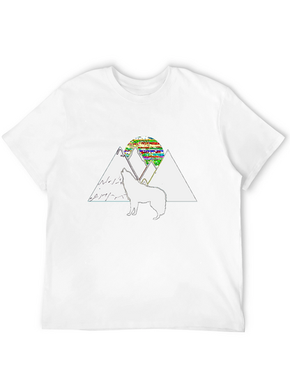 Wolf Mountain Graphic T-Shirt