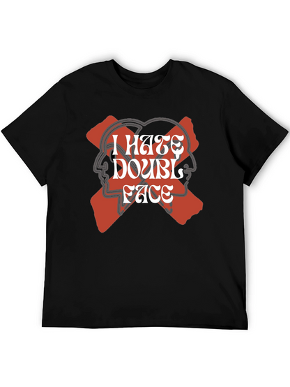 I Hate Double Face Graphic Tee