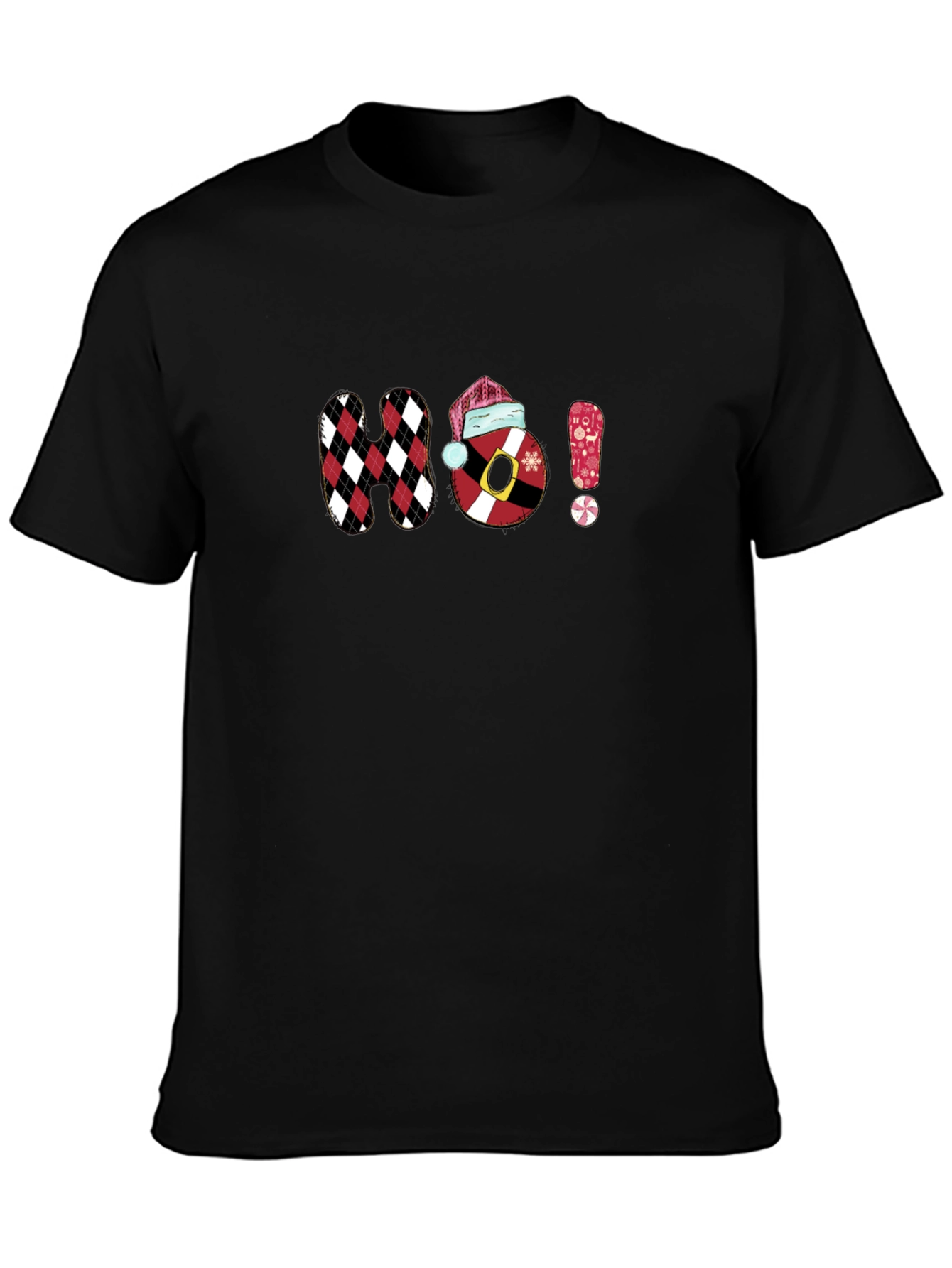 Festive Ho! Graphic Tee - Holiday Cheer