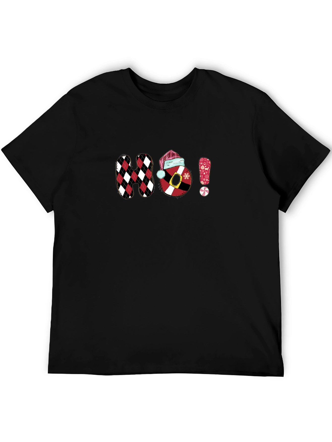 Festive Ho! Graphic Tee - Holiday Cheer