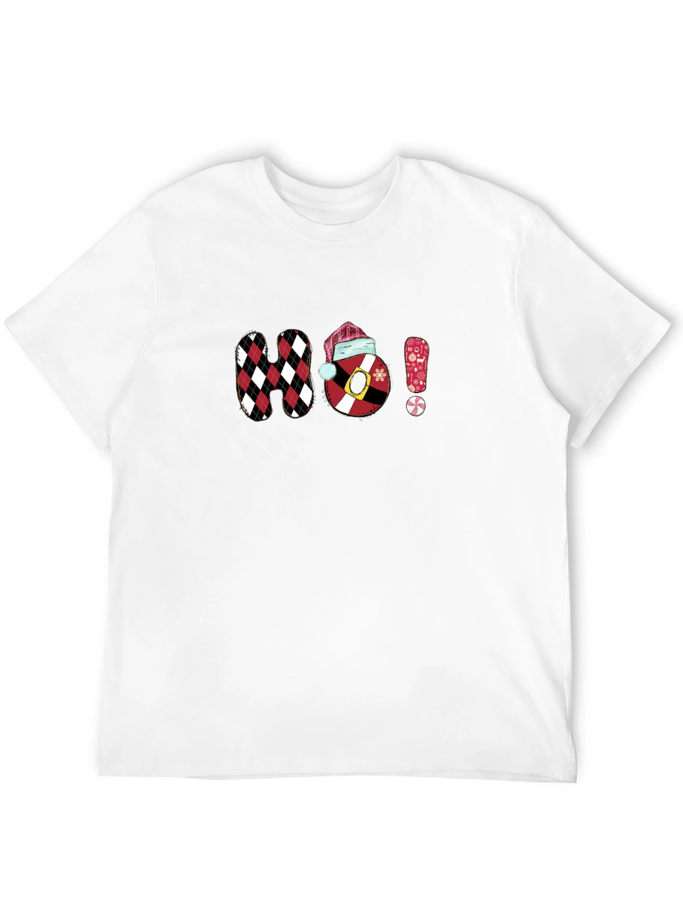 Festive Ho! Graphic Tee - Holiday Cheer