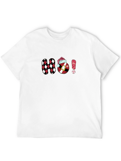 Festive Ho! Graphic Tee - Holiday Cheer