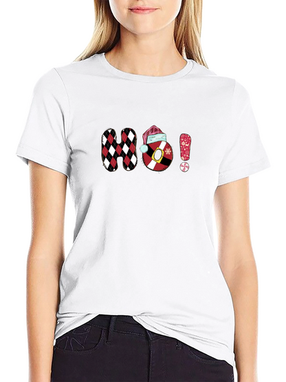 Festive Ho! Graphic Tee - Holiday Cheer
