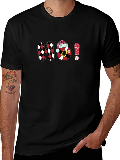 Festive Ho! Graphic Tee - Holiday Cheer