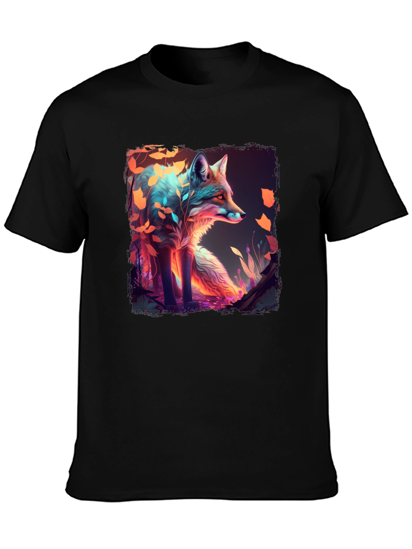 Mystic Fox Graphic T-Shirt - Unique Design