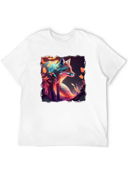 Mystic Fox Graphic T-Shirt - Unique Design