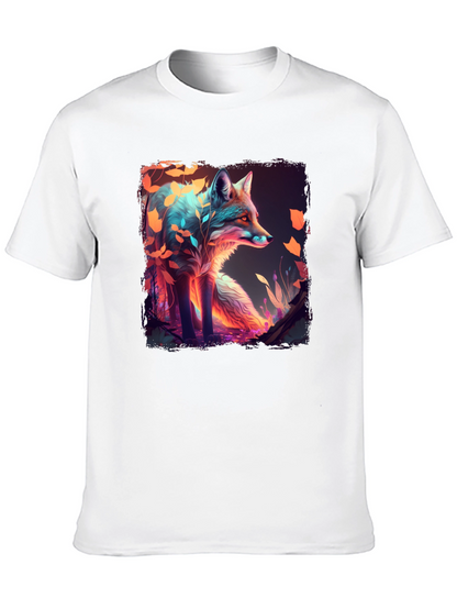 Mystic Fox Graphic T-Shirt - Unique Design