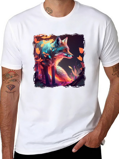 Mystic Fox Graphic T-Shirt - Unique Design