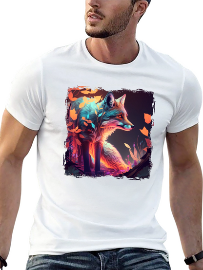 Mystic Fox Graphic T-Shirt - Unique Design