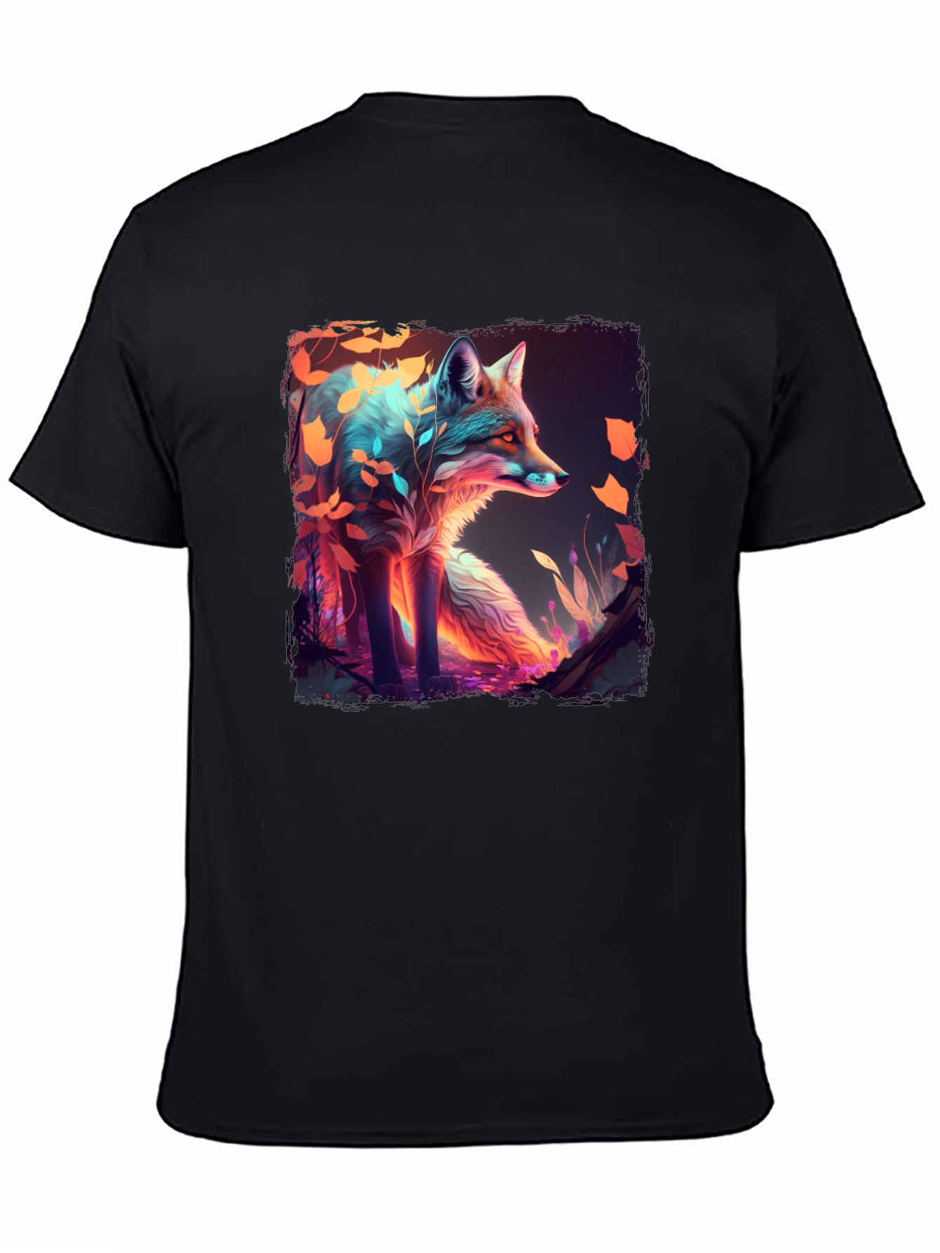 Mystic Fox Graphic T-Shirt - Unique Design