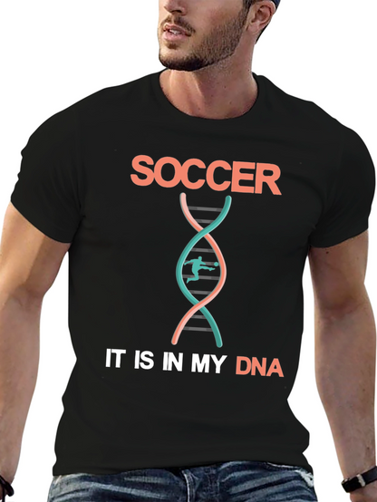 Soccer DNA Graphic T-Shirt