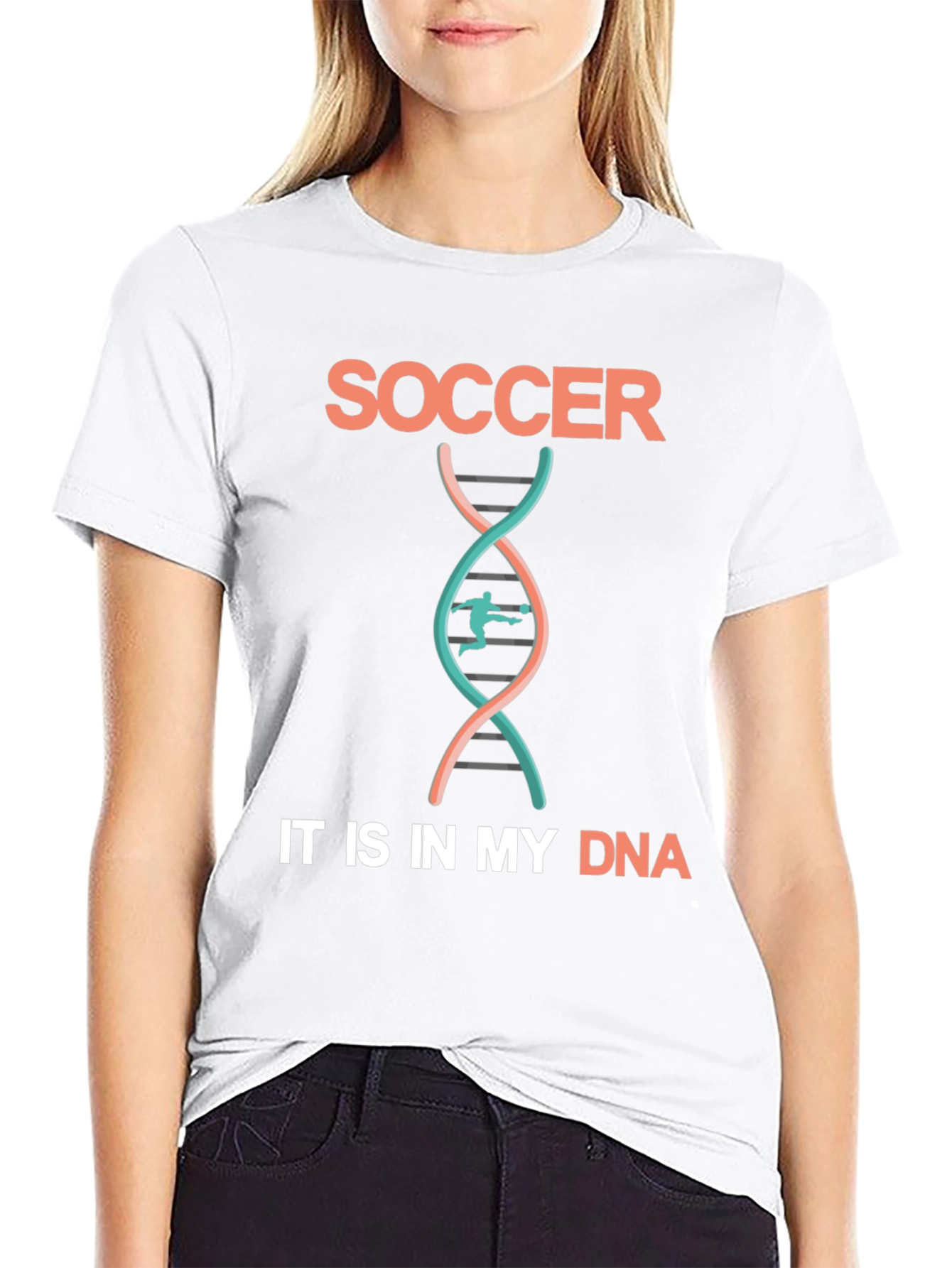 Soccer DNA Graphic T-Shirt