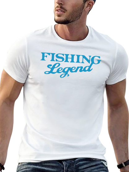 Fishing Legend Graphic Tee - Stylish Angler Apparel