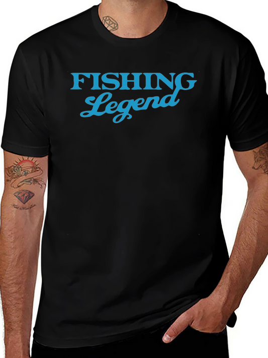 Fishing Legend Graphic Tee - Stylish Angler Apparel