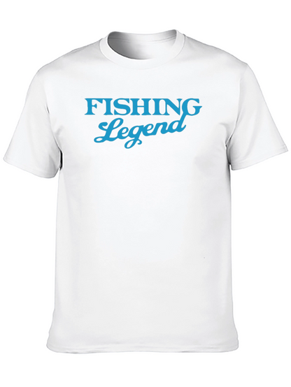 Fishing Legend Graphic Tee - Stylish Angler Apparel