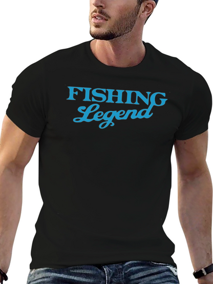 Fishing Legend Graphic Tee - Stylish Angler Apparel