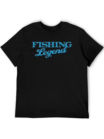Fishing Legend Graphic Tee - Stylish Angler Apparel