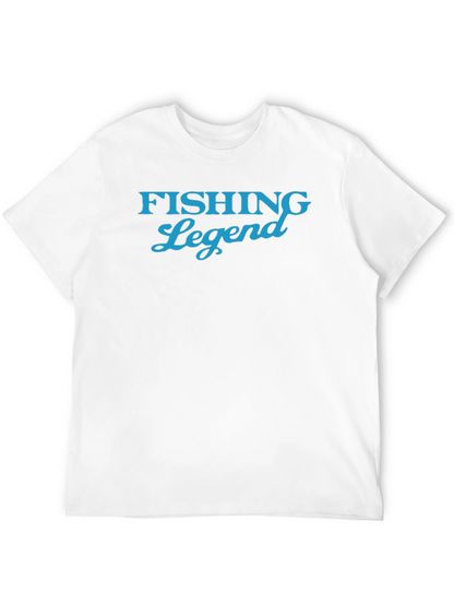 Fishing Legend Graphic Tee - Stylish Angler Apparel
